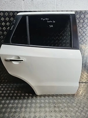 HYUNDAI SANTA FE Rear Door Drivers Side 2012 Diesel VANILLA WHITE 3M - Image 1 of 4