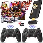 Wireless Retro Game Console 64g Tf Card Plug And Play 30000+ Games 2.4g Wireless