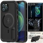 For iPhone 13 12 Pro Max Case Waterproof Shockproof Cover With Magnetic Circle