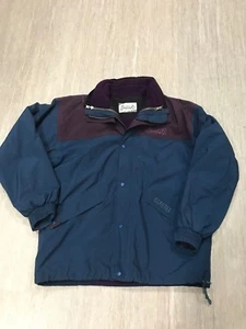 Camperland Herren Vintage Schnee Ski Jacke Color Block blau Fleece gefüttert Gor-tex 90 - Bild 1 von 12