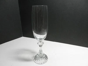 Mikasa The Ritz Champagne Flute Clear 8 1/2" T  ca 1993-1997 - Picture 1 of 4
