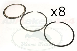 LAND ROVER PISTON RING SET x8 RANGE P38 DISCOVERY STC1427 AM4x4 - Picture 1 of 1