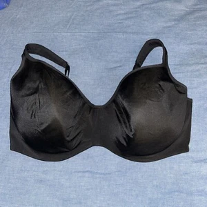 Lane Bryant Black Cacique Smooth Balconette Underwire Bra Size 42F Worn Once - Picture 1 of 2