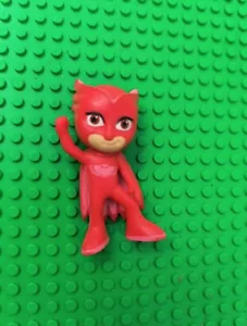 Owlette PJ Masks Mask 3" Posable Action Figure Red Owlette Toy Red Maroon - Picture 1 of 3