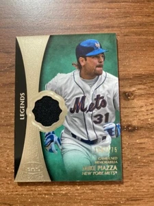 2019 Topps Tier One Legends Relics #T1RLMP Mike Piazza (106/175) Jersey Mets - Picture 1 of 1