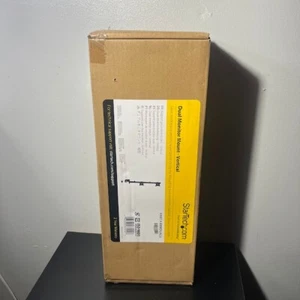 StarTech Vertical Dual Monitor Desk Mount - 27" Displays New In Box ARMDUALV - Picture 1 of 3