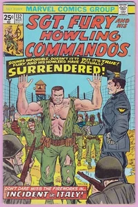Sgt. Fury And His Howling Commandos #132 March 1976 Marvel Comic Book - Picture 1 of 1