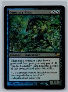 Magic The Gathering Shadowmoor Cemetery Puca #158/301 Foil MTG TCG CCG - Picture 1 of 2