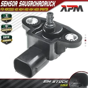 Sensor Saugrohrdruck für Mercedes-Benz W211 W204 W169 W164 W639 Sprinter B906 - Bild 1 von 8