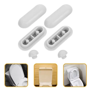 Cuscini Cuscini Sedile Guarnizione WC Bidet Paracolpi Tampone Raccordi Coperchio - Foto 1 di 12