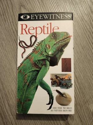 Eyewitness - Reptile VHS 1997 Martin Sheen - Image 1 of 4