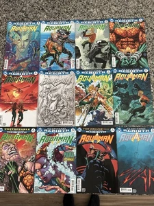 Dc Comics Dc Universe Rebirth Aquaman 1-12 Comic Book Lot Nm - Picture 1 of 5
