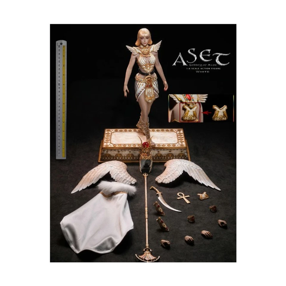 阿塞特魔法女神白色近乎完好 — 第 1/1 张图片