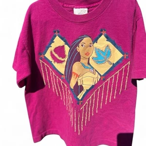 Vintage 90’s Disney Pocahontas Tshirt Size Youth small - Picture 1 of 5