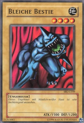 YuGiOh Bleiche Bestie (V.1) SRL-DE109 Common Good 1st - Bild 1 von 2