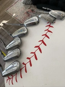 Vintage Mixed Set Spaulding Elite Irons 3-9 (4 “Pro”) (3- MV-2) Need Grips - Picture 1 of 13