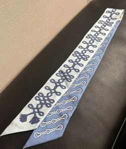 SCIARPA SETA HERMES TWILLY MISURA 90 CM AUTENTICA MARCA ACCESSORIO MODA - Foto 1 di 7