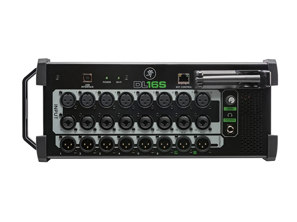 Mackie DL16S 16-Kanal Wireless Digital Mixer - Schwarz