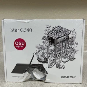 XP-PEN Star G640 Art Graphics Drawing Tablet 8192 Pen Pressure w/Stylus - Photo 1/3