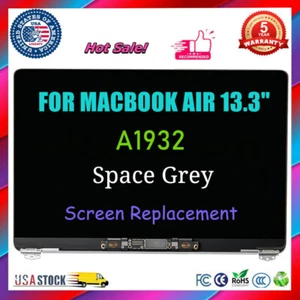 Grey Replacement for MacBook Air A1932 2018 YEAR LCD Screen MVFN2 Assembly 13.3" - Picture 1 of 5