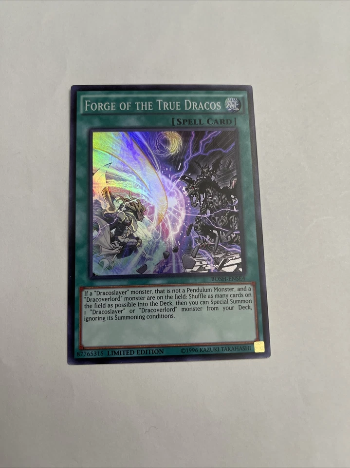 Forge of the True Dracos BOSH-ENSE4 Breakers of Shadow Limited Edition