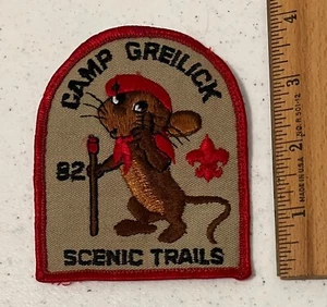 1982 Camp Greilick Scenic Trails Boy Scout Patch Michigan - Bild 1 von 2