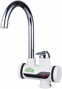 Rubinetto miscelatore elettrico con Caldaia acqua calda istantanea con display - Foto 1 di 6