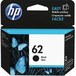 HP 62 Ink Cartridge Black - Zdjęcie 1 z 1