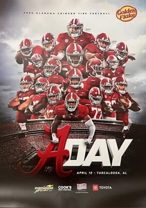 Poster calcio 2025 A Day Alabama Crimson Tide Ryan Williams, Jam Miller - Foto 1 di 6