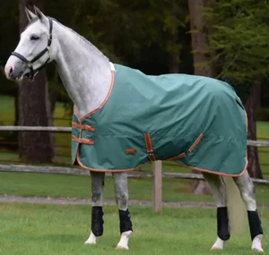 WeatherBeeta ComFiTec Tyro Standard Neck Medium 220g 600D Ripstop Turnout Rug - Picture 1 of 13