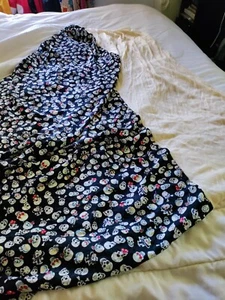 Totenköpfe-Skelette-Halloween-Tag der Toten Chuns Mode Schal - Bild 1 von 7