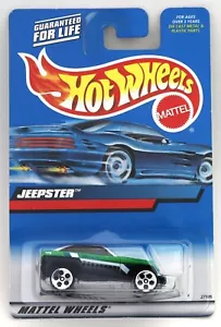 HOT WHEELS –JEEPSTER–2000 COLLECTOR #140-BLUE CARD - Picture 1 of 2
