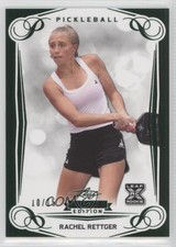 2023 Leaf Pickleball Premier Edition Green Foil /15 Rachel Rettger #35