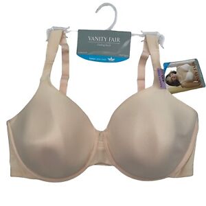 Vanity Fair Bra Underwire Cooling Touch Moisture Wicking Full Coverage 76355
