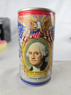Lucky Beer General Brewing Co. San Fran 12 oz can George Washington Pull Tab (9T - Image 1 of 4