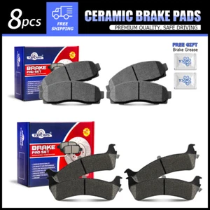 Pastillas de freno delanteras y traseras de cerámica para Ford Explorer Sport 2001 2002 2003 - Imagen 1 de 8