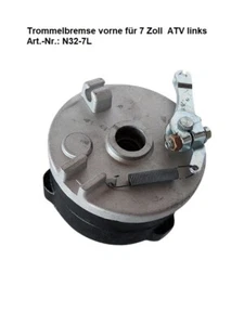 Drum Brake 7 Inch Front Left Brake Drum 125cc Mini Quad ATV - Picture 1 of 8