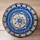 Bulgarian Craft Blue Bowl - Elegant Pattern