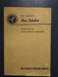 Pat Frank's Alas, Babylon dramatized by Anne Coulter Martens - Picture 1 of 7