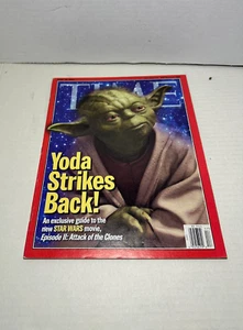 Time Magazine April 29, 2002 Star Wars Yoda Strikes Back Sci-Fiction Paperback - Picture 1 of 2