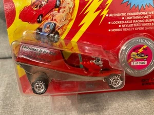 Johnny Lightning RARE VINTAGE 1995 Movin' Van Xmas is for Kids 1 of 3500 Red NIP - Picture 1 of 5