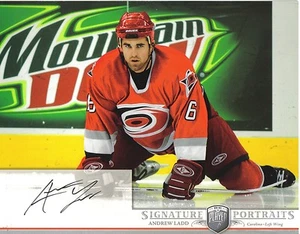 2006-07 BAP PORTRAITS - ANDREW LADD 8 X 10 AUTOGRAPHED PHOTO - Picture 1 of 1