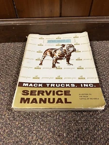 Genuine Mack DM686SX Truck Repair Shop Service Manual - Picture 1 of 5
