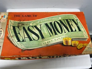 Vintage 1956 The Game Of Easy Money board game Complete Milton Bradley - Picture 1 of 11