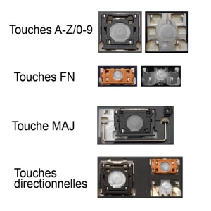 Touche de Clavier Français pour HP Pavilion 15-P / 17-F / 17-P - Imagen 1 de 3