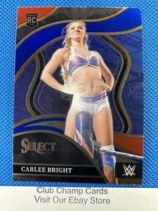 2024 #290 Carlee Bright Panini Select WWE Ringside Red-Blue Base RC - Picture 1 of 2