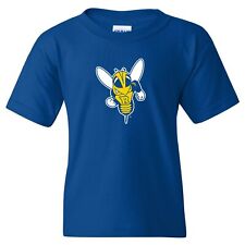 University of Rochester Yellowjackets Primary Logo - College Youth T-Shirt Royal
