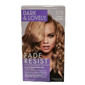 Dark & Lovely Permanent Hair Color Honey Blonde 378 - Australia Stock