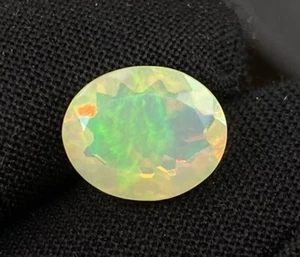 Brillant 100% natürlicher äthiopischer Welo Feueropal Stein Opal 2,25ct lose Edelstein - Bild 1 von 8