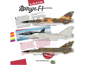 [FFSMC Productions] Latin Dassault Mirage F1 (F1Ja, F1EE(M), F1BE)